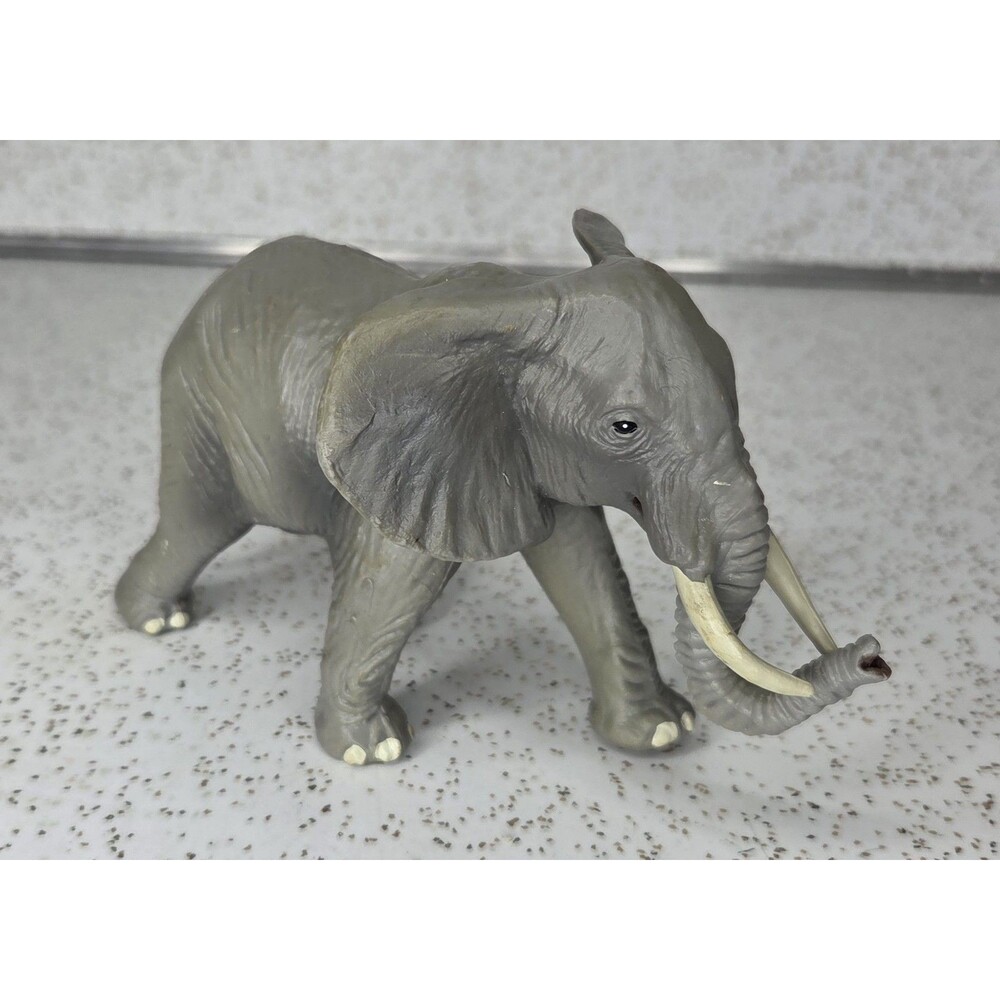 Safari LTD African Elephant Wild Safari Realistic Animal Figure Vintage 1996 90s